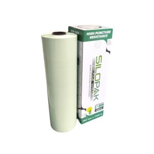 Silopak silage wrap film roll 750mm x 1500m, blown co-extruded 25 micron film